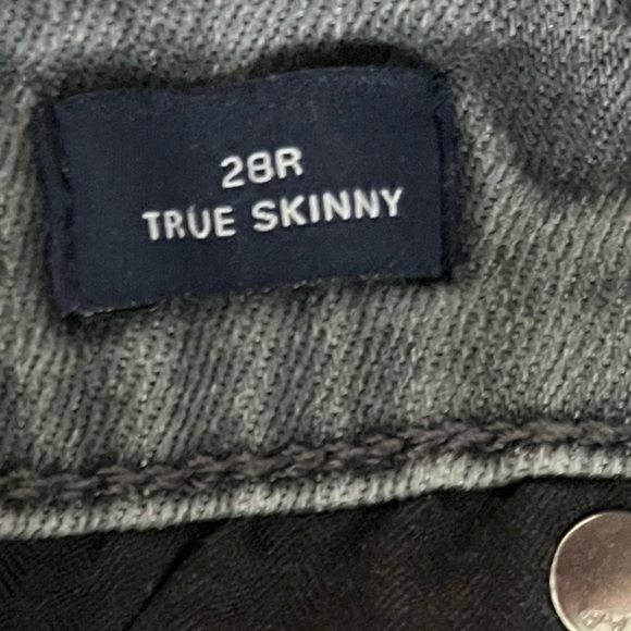 GAP True Skinny Gray Jeans - Picture 7 of 8